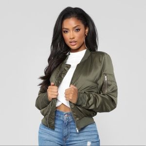 Fashion Nova Bomber Jacket